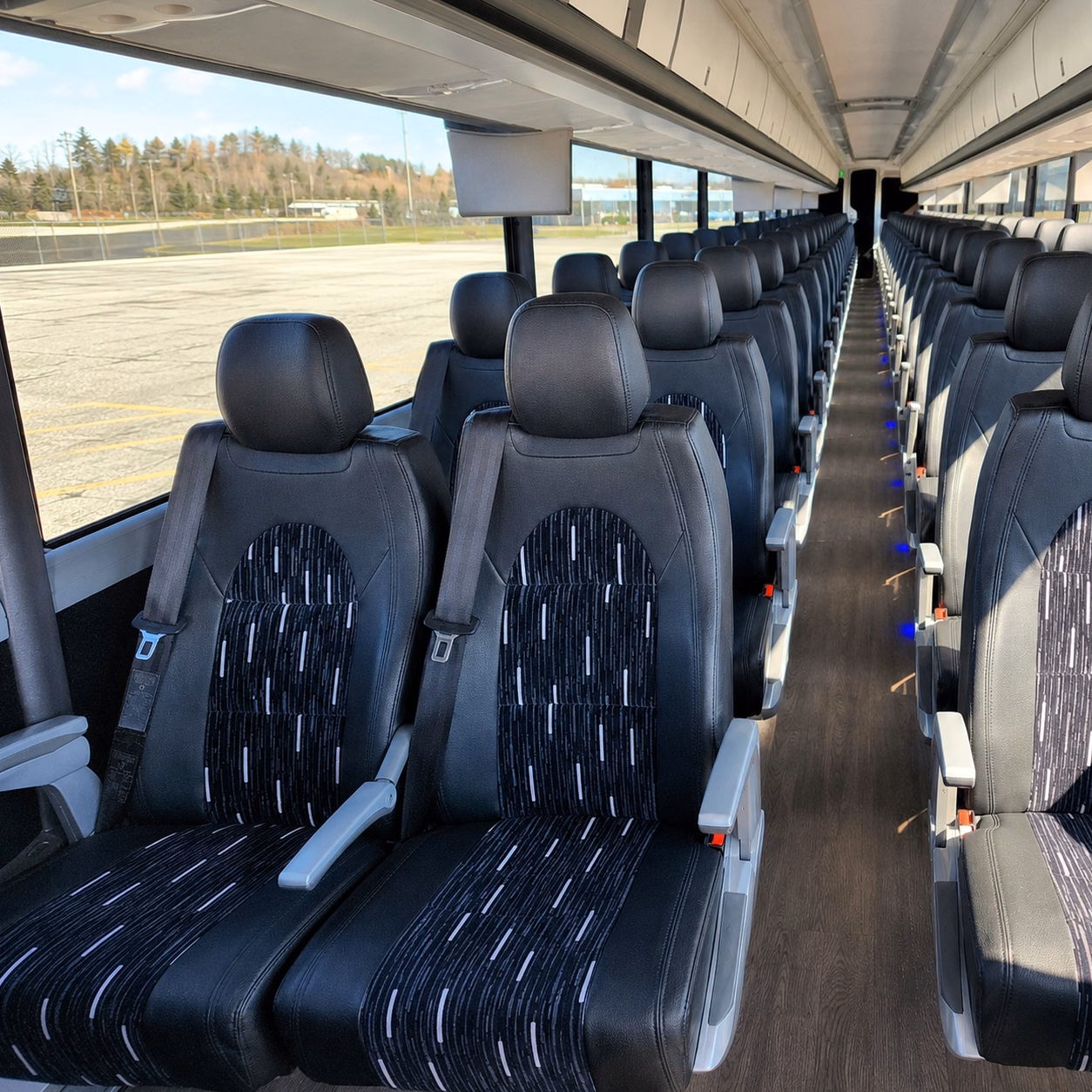 how bus type changes charter bus rental prices in daly city california