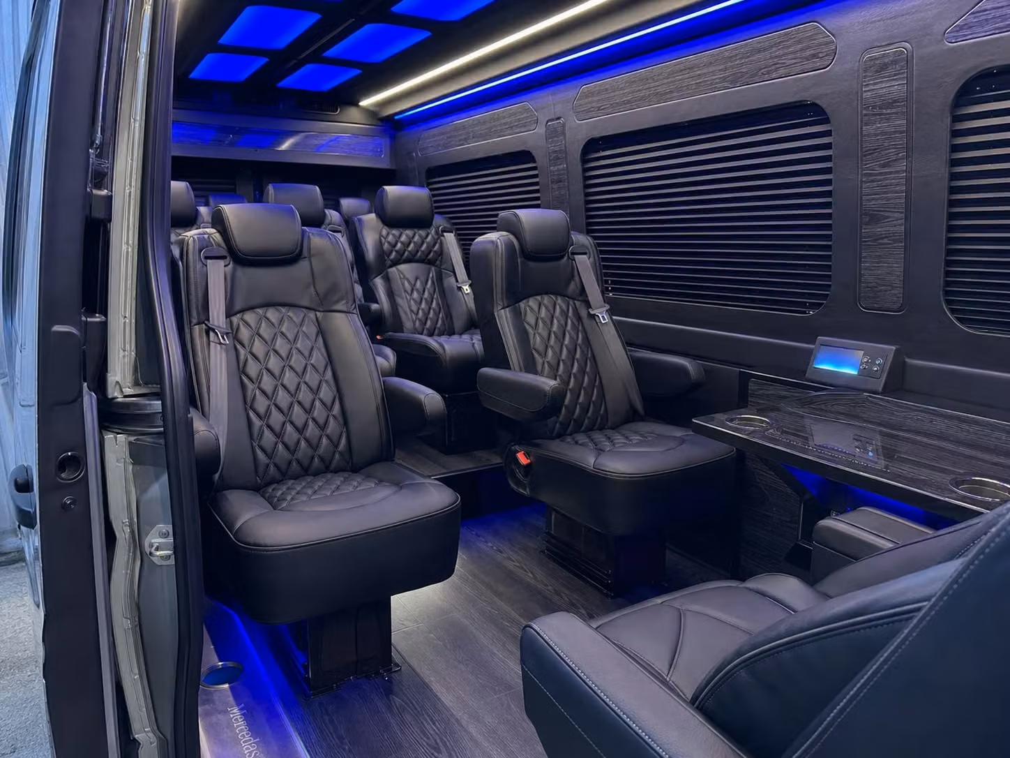 sprinter van transportation for groups and events across daly city