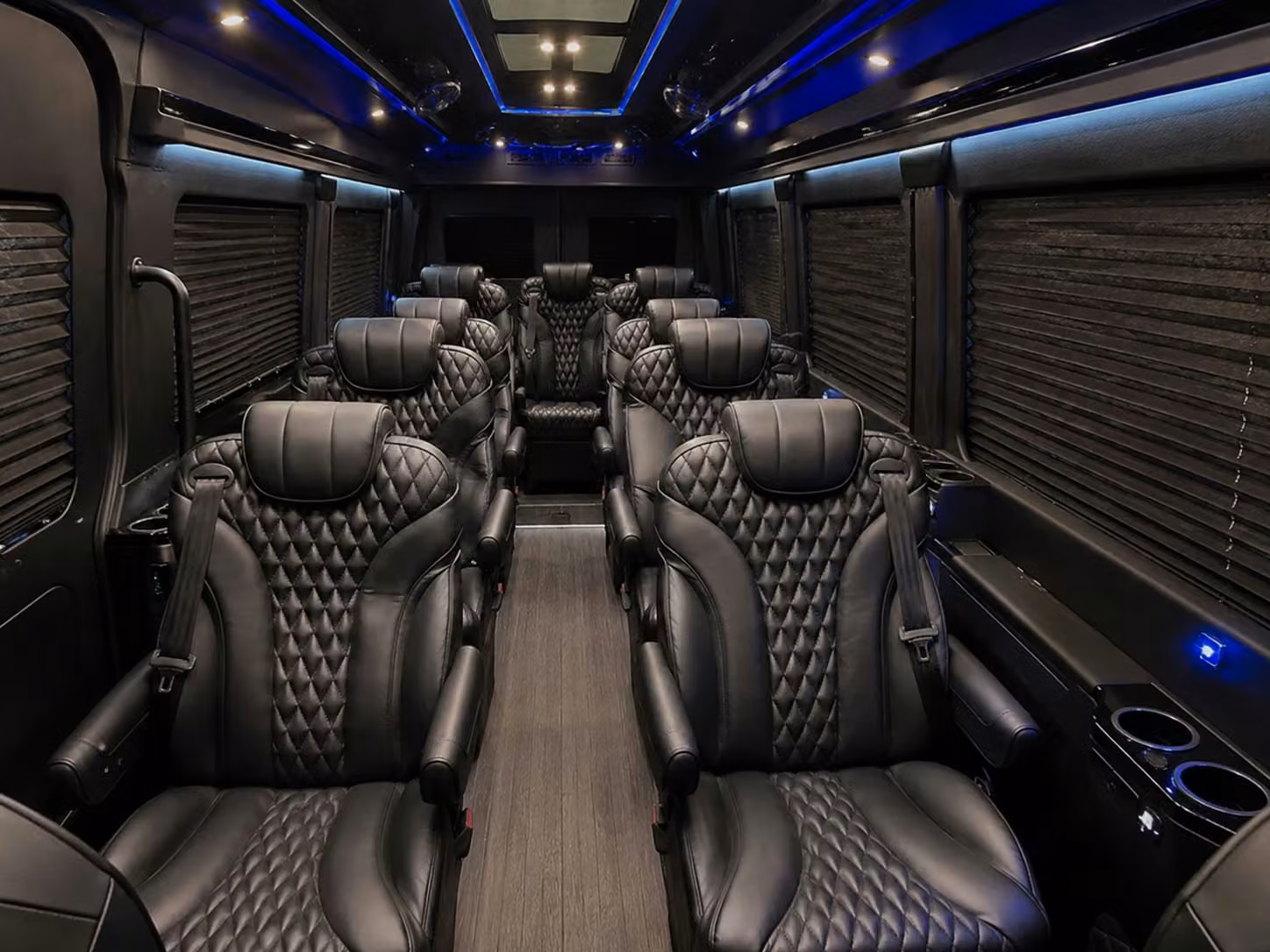 sprinter van with driver interior